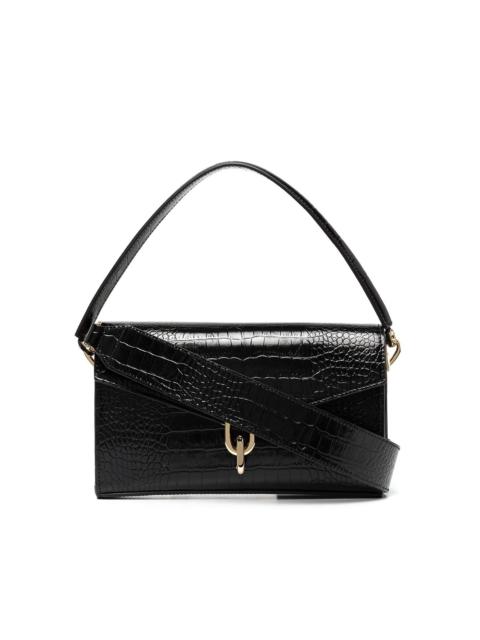 ANINE BING Colette crocodile-effect shoulder bag