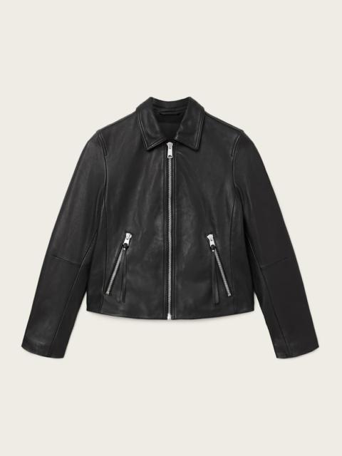 ALLSAINTS DANBURY LEATHER BIKER JACKET