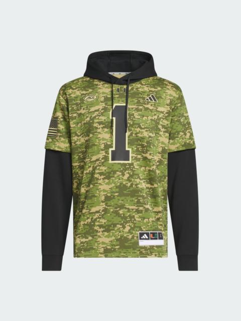 adidas Miami Strategy Hooded Jersey