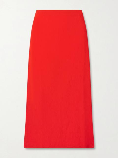 Tibi Stretch-crepe Midi Skirt