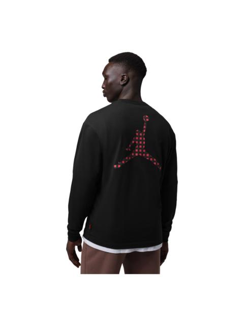 Jordan Air Jordan Brooklyn Long-Sleeve T-Shirt 'Black' IO0105-010