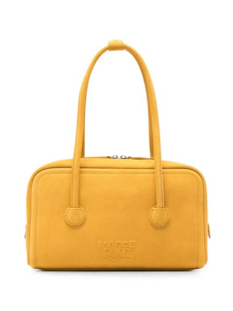 MARGESHERWOOD Margesherwood Logo-debossed Leather Tote Bag