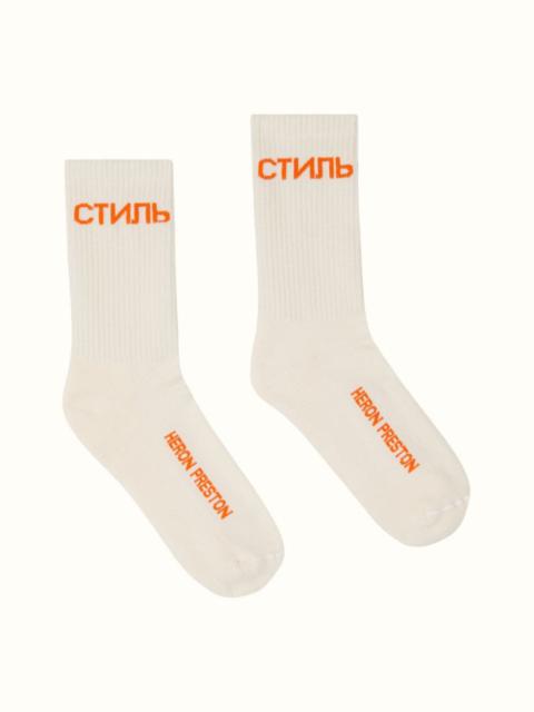 Heron Preston CTNMB LONG SOCKS