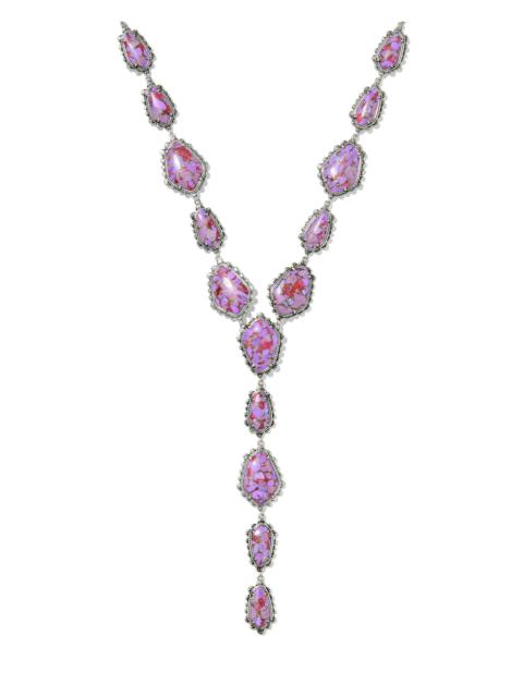 KENDRA SCOTT Ellery Vintage Silver Lariat Necklace