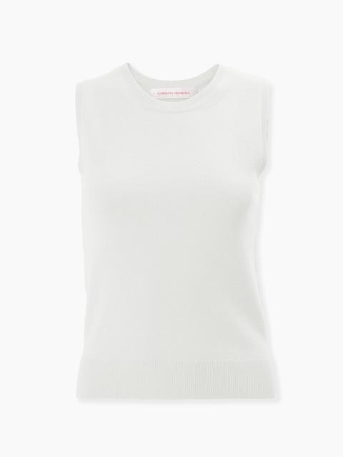 CAROLINA HERRERA Cashmere Crewneck Tank