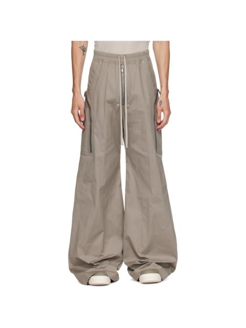 Rick Owens Taupe Tower Heizer Belas Cargo Pants