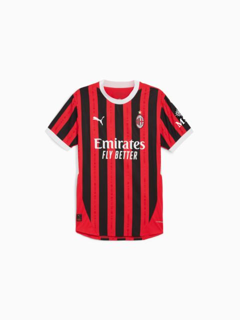 AC Milan 24/25 Men's Authentic Home Soccer Jersey