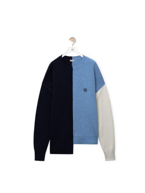 Loewe Asymmetric sweater in wool