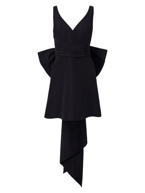 CAROLINA HERRERA Women's Nicola Silk Bow Minidress - Black