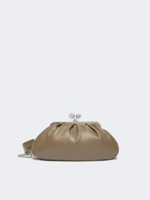 WEEKEND Max Mara CUBICO Medium sheepskin Pasticcino Bag - MUD