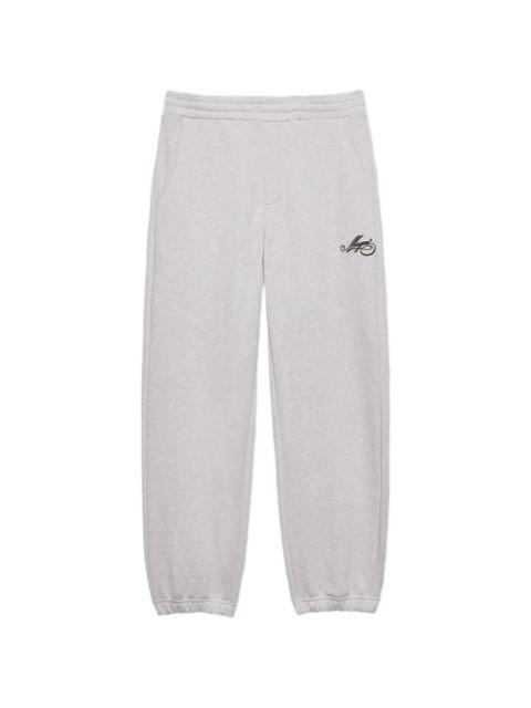 MSGM logo-detail cotton track pants