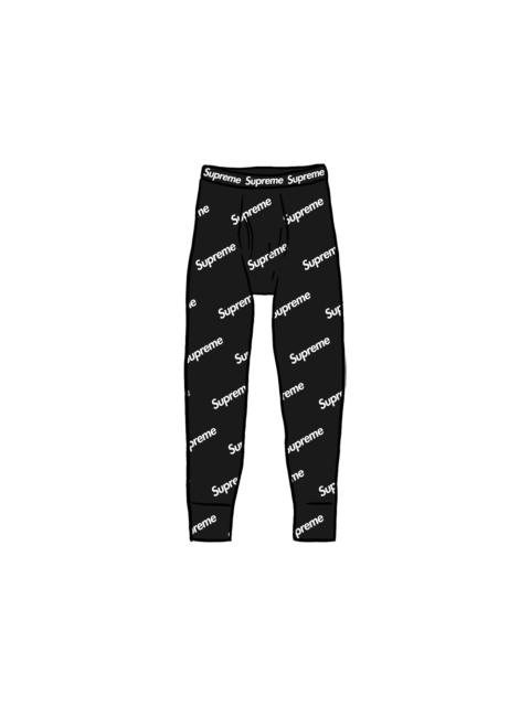 Supreme Supreme Hanes Thermal Pant (1 Pack) Black Logos