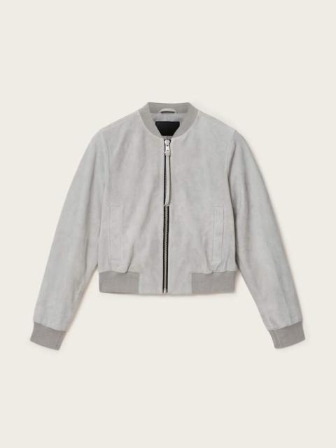 ALLSAINTS ORTEN SUEDE BOMBER JACKET