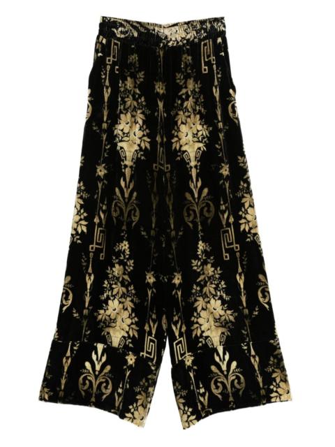 Pierre-Louis Mascia floral-print palazzo trousers