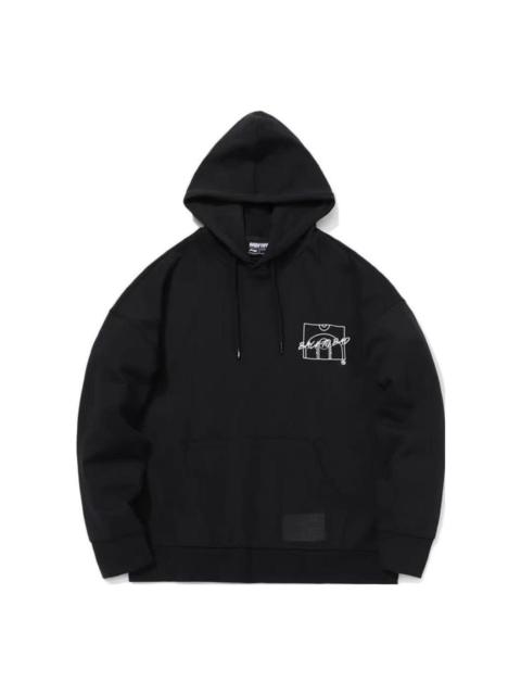 Li-Ning Li-Ning BadFive Hoops Graphic Hoodie 'Black' AWDQ763-2