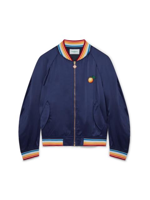 CASABLANCA Casa Talisman Silk Souvenir Jacket