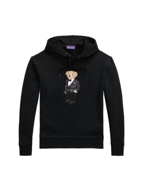 Ralph Lauren teddy-bear motif drawstring hoodie