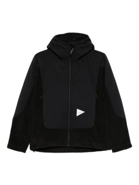 and Wander hooded fleece jacket