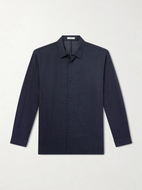 ATON Wool-Gauze Shirt