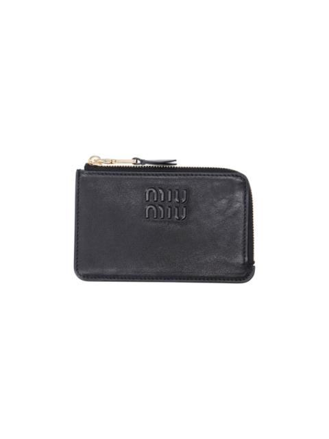 Miu Miu ZIP LOGO CARDHOLDER