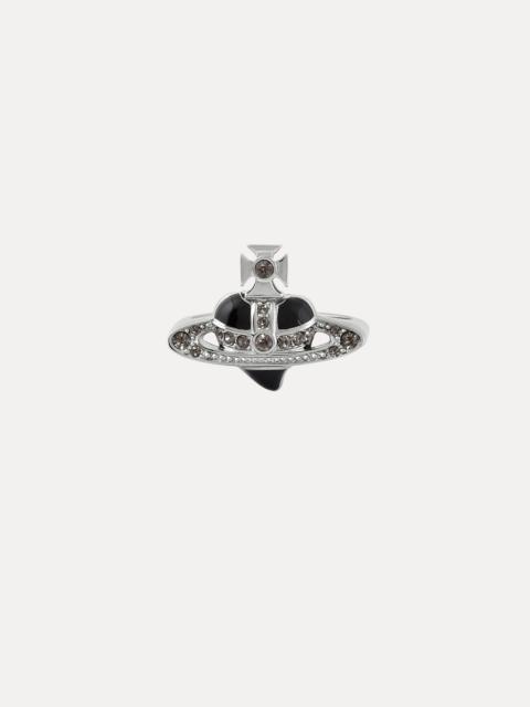 Vivienne Westwood NEW DIAMANTE HEART RING