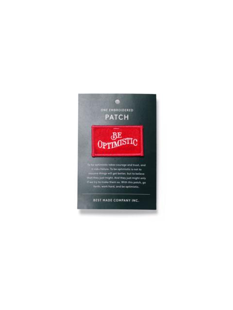 Best Made Company Be Optimistic Patch