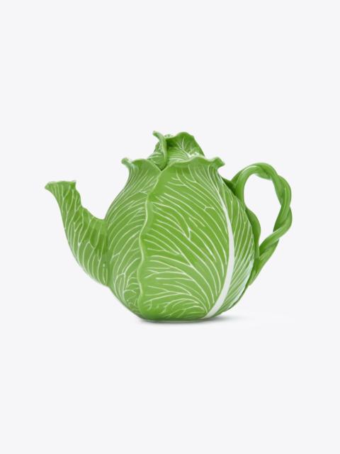 TORY BURCH Lettuce Ware Teapot