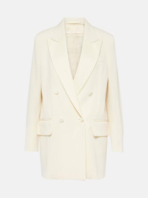 Monica double-breasted wool blazer