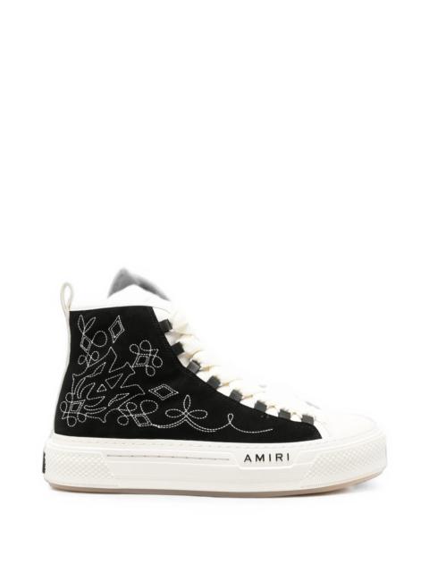 AMIRI Amiri Western MA Court Hi Sneakers