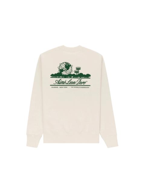 AIMÉ LEON DORE Aime Leon Dore Unisphere Crewneck Sweatshirt Cream