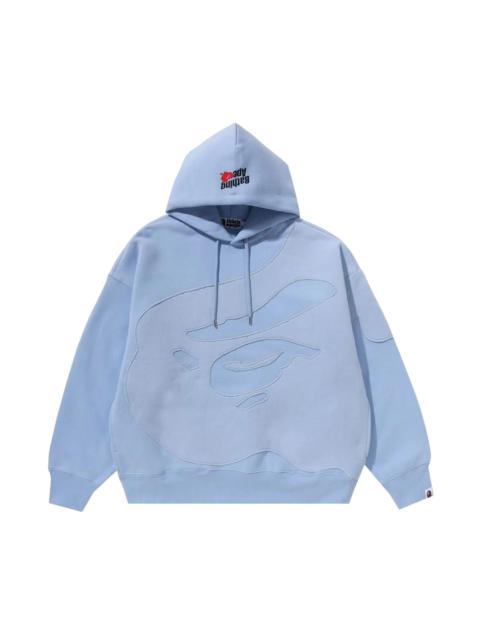 A BATHING APE® BAPE Head Patch Pullover Hoodie 'Blue'