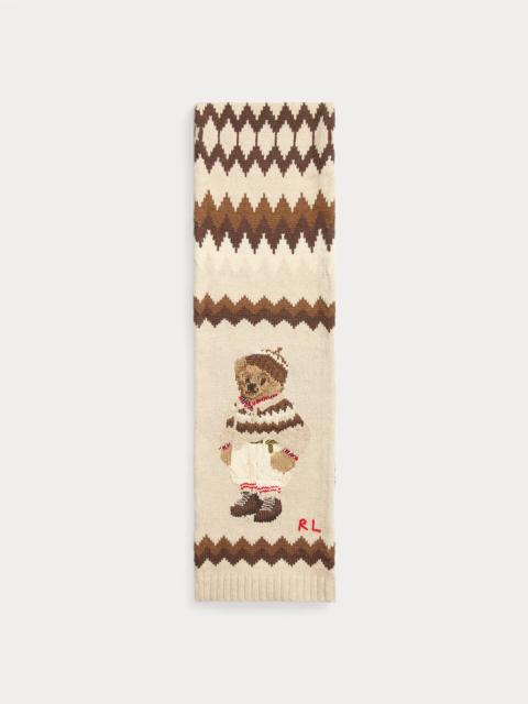 Polo Ralph Lauren Polo Bear Wool-Blend Scarf