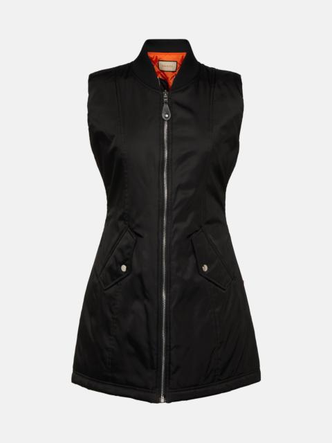 GUCCI Zip-up minidress