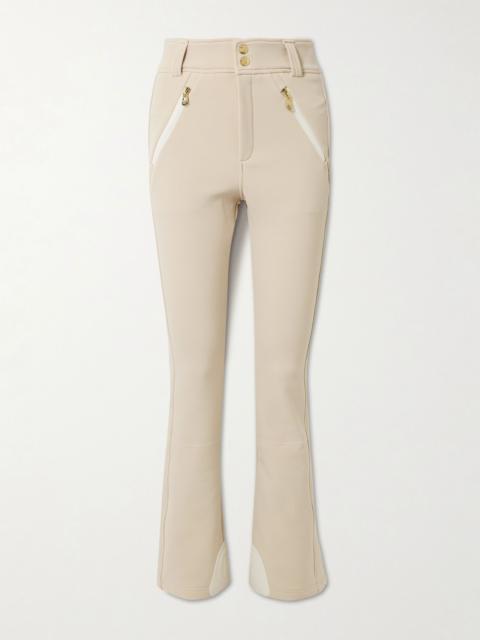 BOGNER Hazel appliquéd ski pants Ivory