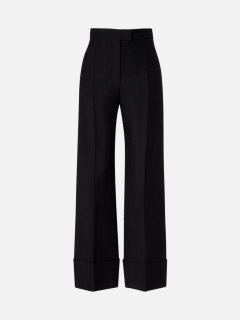 Valentino Crepe Couture wide-leg pants