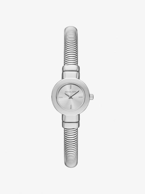 MICHAEL KORS Mini Gramercy Silver-Tone Watch