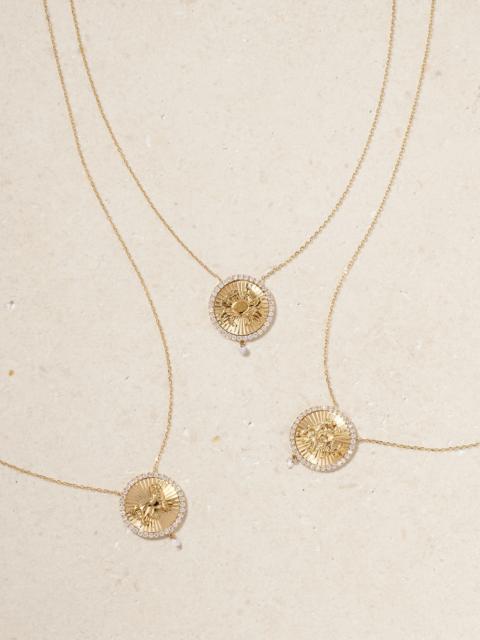 PERSÉE Astrology 18-karat Gold Diamond Necklace