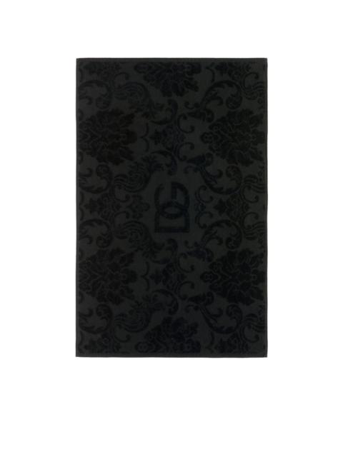 Dolce & Gabbana logo jacquard bath mat