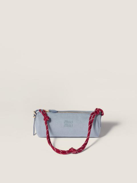 Miu Miu Gabardine  pouch