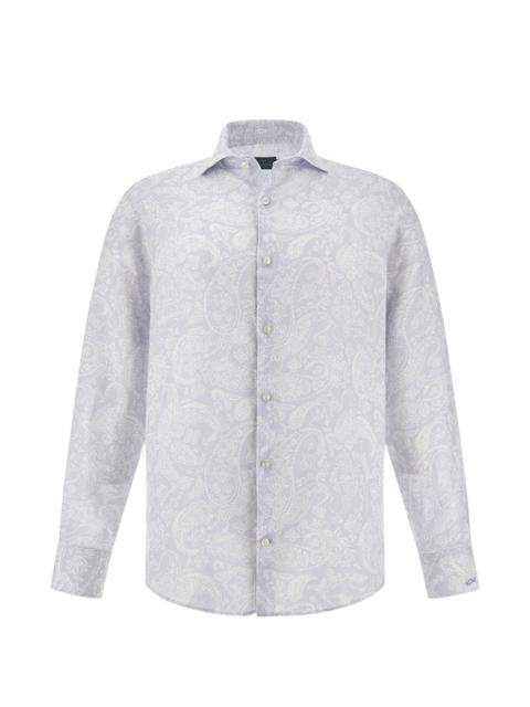 Paul & Shark paisley-print shirt