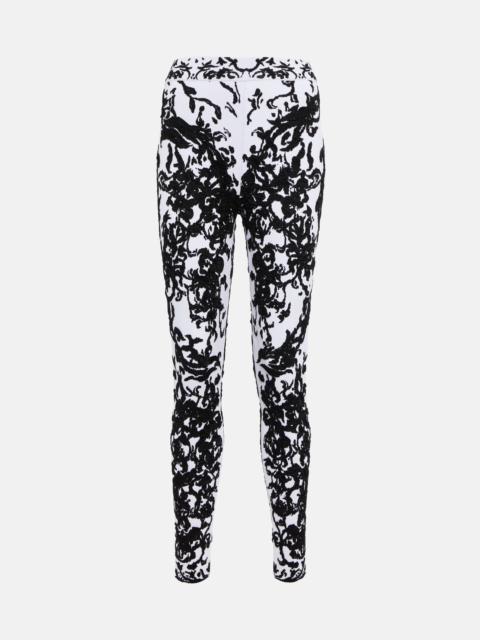 Alaïa Jacquard leggings