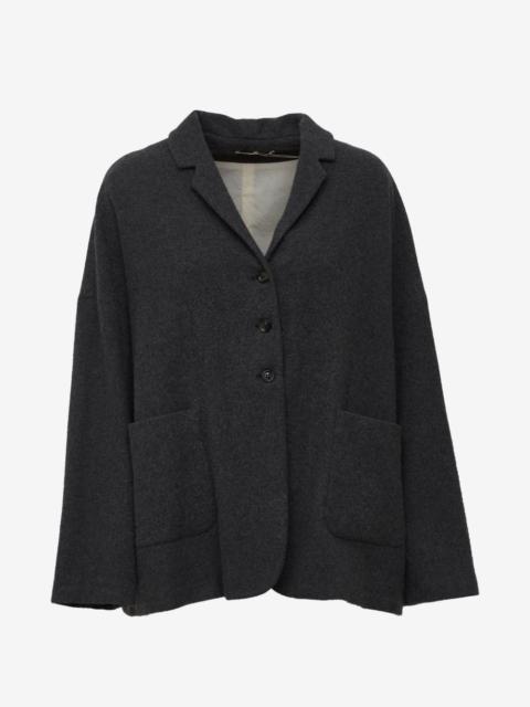 apuntob oversized single-breasted blazer