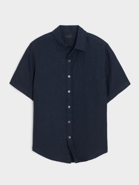 TODD SNYDER Irish Linen Point Collar Shirt