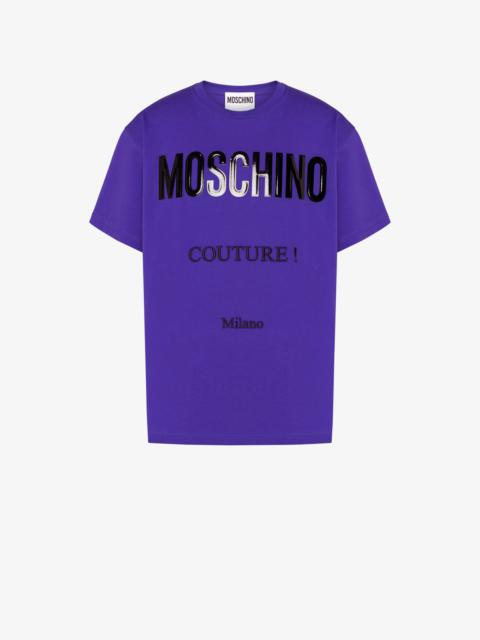 Moschino VINYL MOSCHINO COUTURE T-SHIRT
