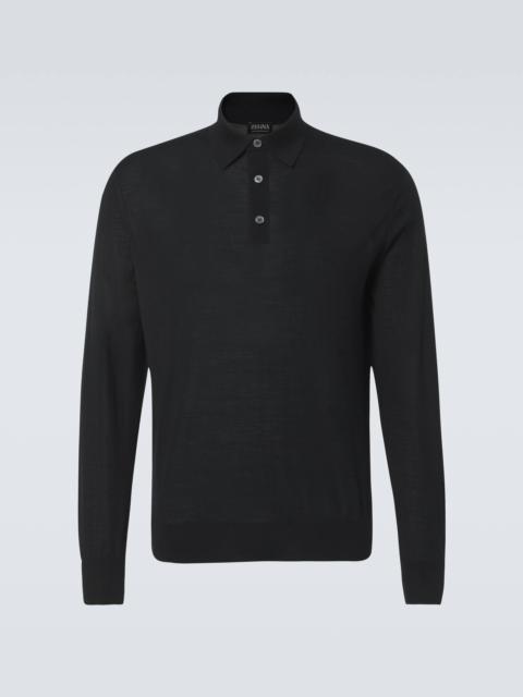 ZEGNA Wool polo shirt