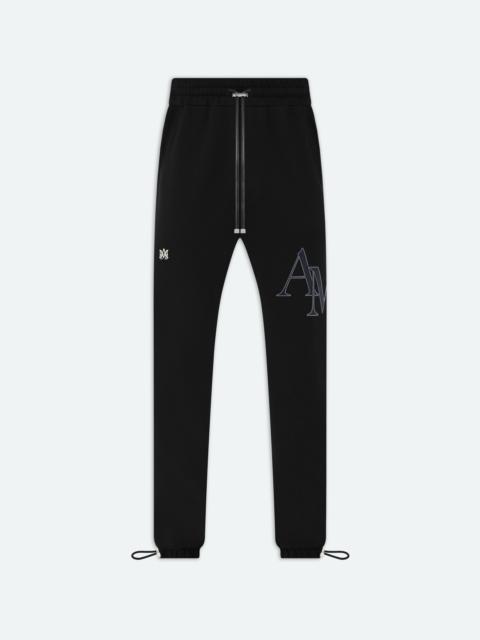 AMIRI AMIRI STAGGERED SWEATPANT