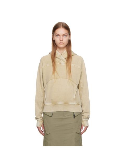 HYEIN SEO Beige Button Hoodie