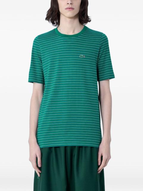 LACOSTE striped T-shirt