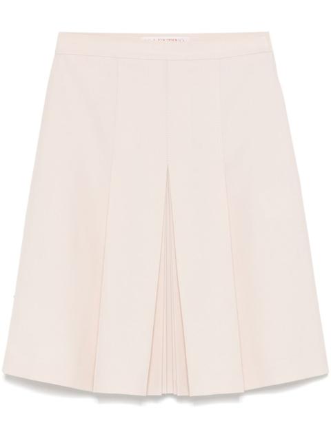 Valentino pleated mini skirt