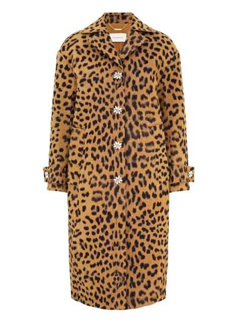 Zimmermann CRUSH JACQUARD BARREL COAT